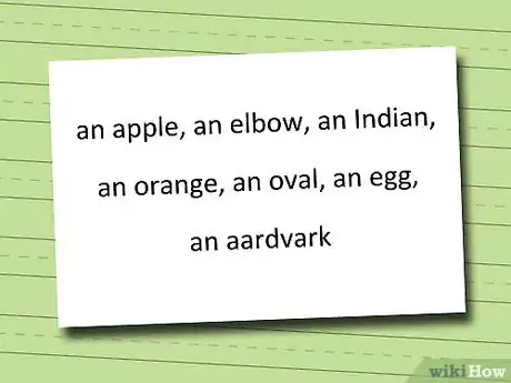 Imagen titulada Use "A" and "An" Correctly Step 4